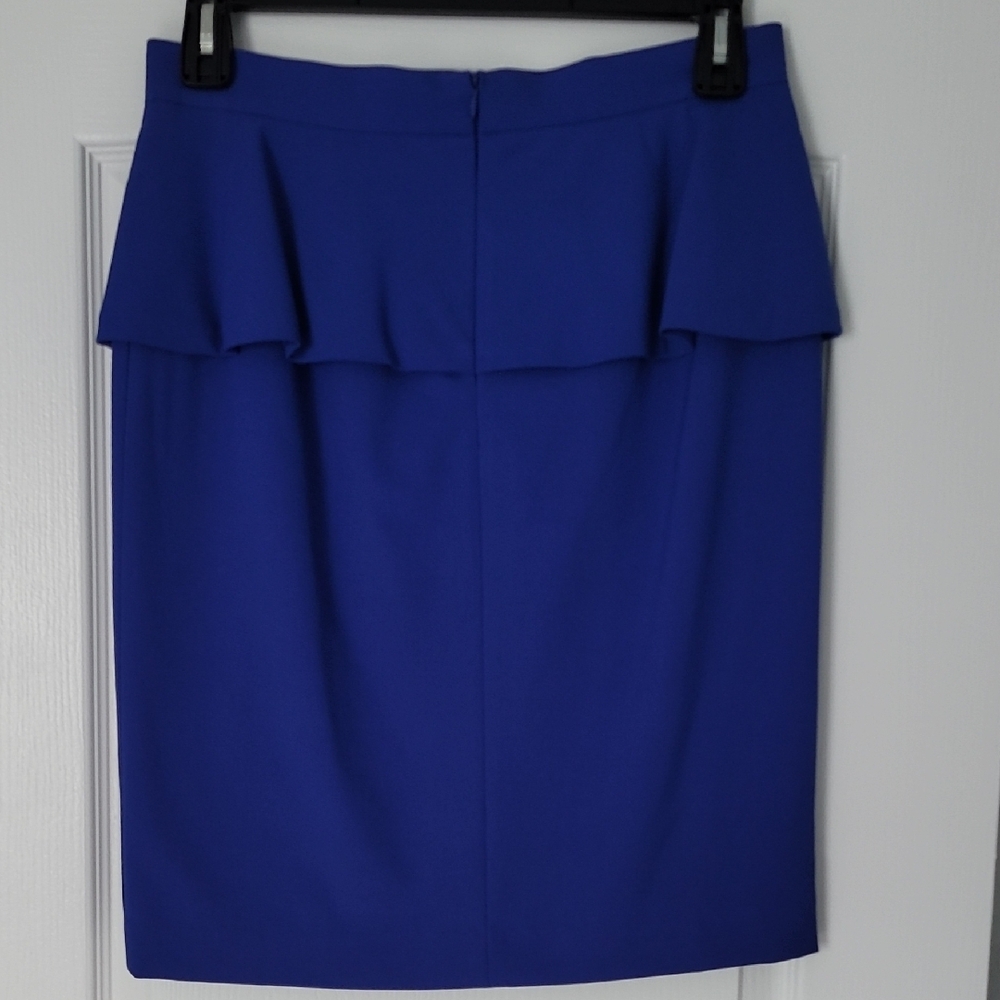 Vince Camuto Royal Blue Pencil Skirt - Picture 5 of 6